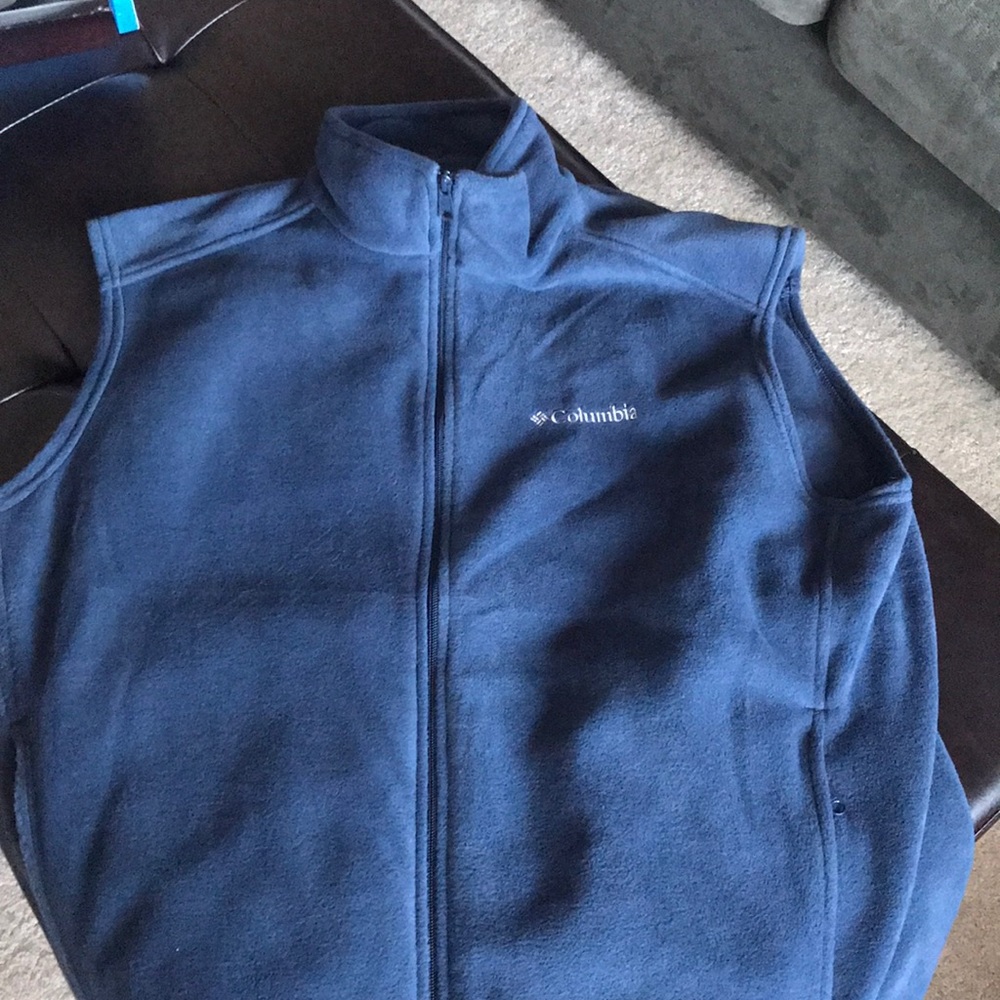 NWOT Columbia Men’s XL fleece vest